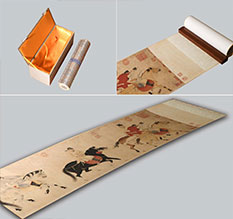 抚顺市馆藏书画复制博物馆书画复制服务